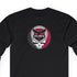 Grateful Dead - The Gridiron Collection: Atlanta Edition Stealie Grateful Dead Long Sleeve Tee - NFL - StealieShop